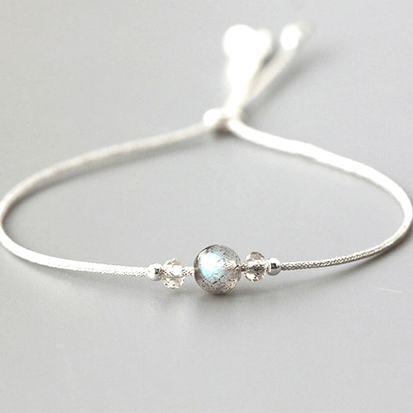 Bracelet ajustable avec pierre de lune