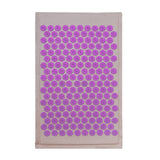 Tapis et coussin d'acupression " Fleurs de lotus"+ sac de rangement