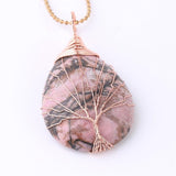 collier rhodonite