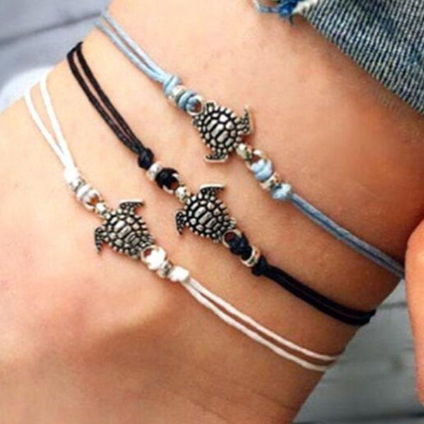 Bracelet de cheville Tortue