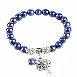 Bracelet "Energie et concentration" en Lapis Lazuli
