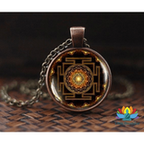 Collier sacré Sri Yantra Univers